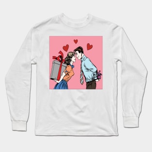 Love Hearts 067 (Style:1) Long Sleeve T-Shirt